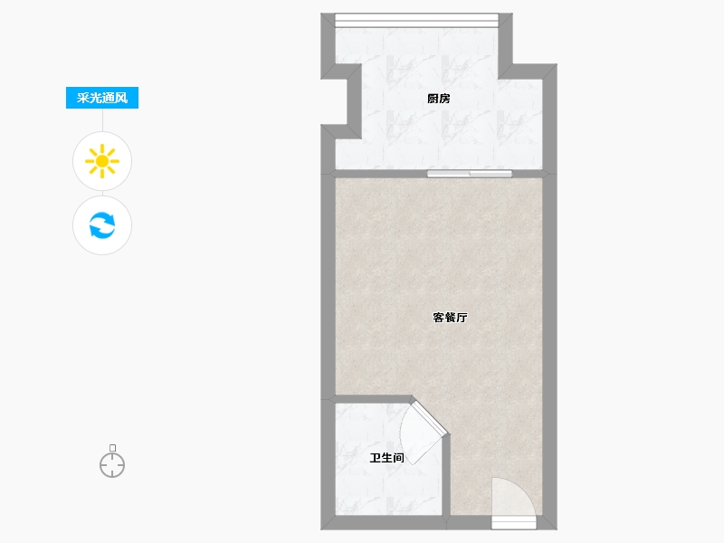 湖南省-长沙市-富兴世界金融中心-35.00-户型库-采光通风