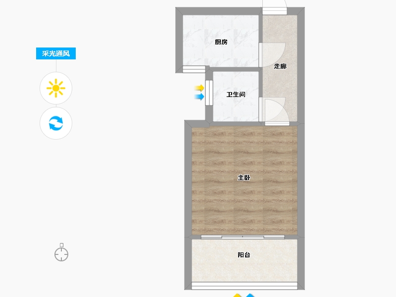 河南省-郑州市-佳源名门橙邦-30.00-户型库-采光通风