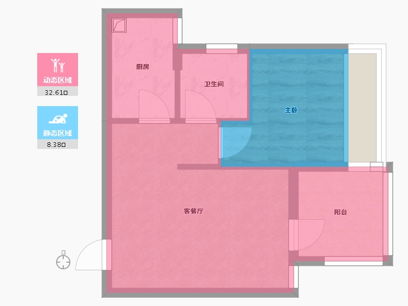 贵州省-遵义市-天池2号-37.60-户型库-动静分区