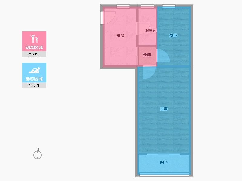 上海-上海市-梅园三街坊-38.50-户型库-动静分区