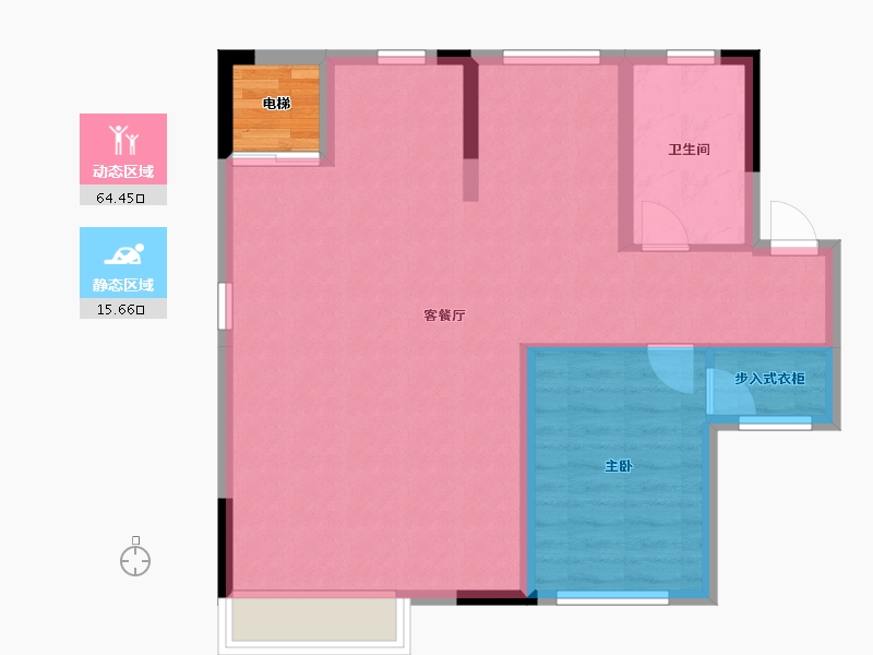 湖北省-襄阳市-蔚蓝海岸-242.00-户型库-动静分区