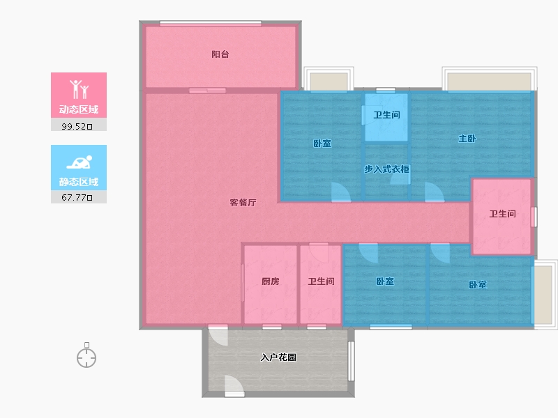 广东省-中山市-永怡聚豪园-二期-168.00-户型库-动静分区