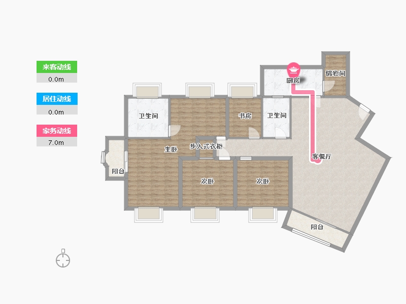 广东省-深圳市-鸿业苑-145.37-户型库-动静线