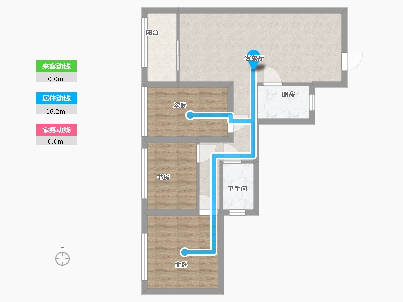 广东省-深圳市-幸福海-62.97-户型库-动静线