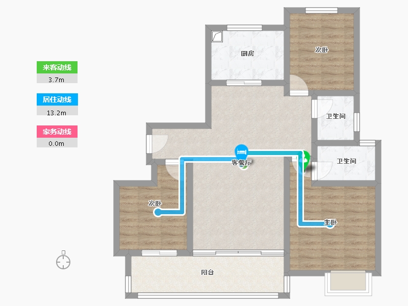 河北省-石家庄市-西三教新区-100.00-户型库-动静线