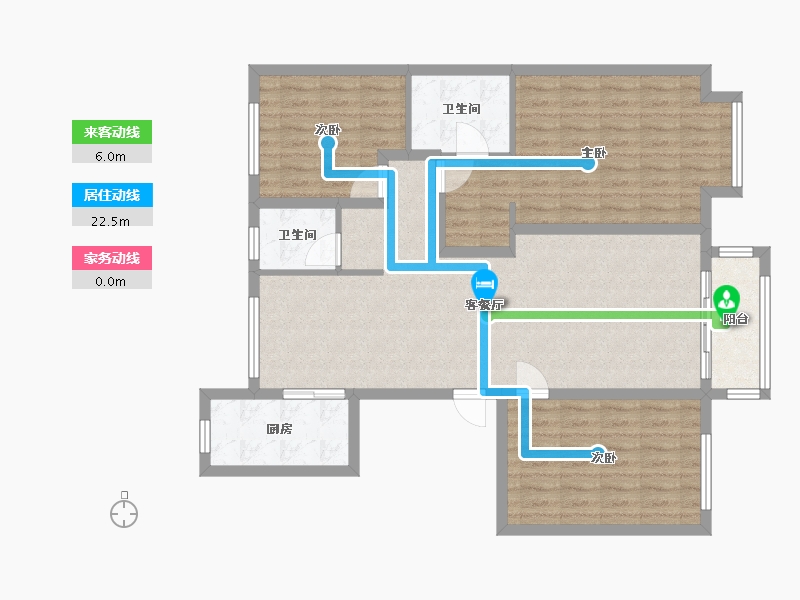 河北省-衡水市-泰华丽景福苑-102.00-户型库-动静线