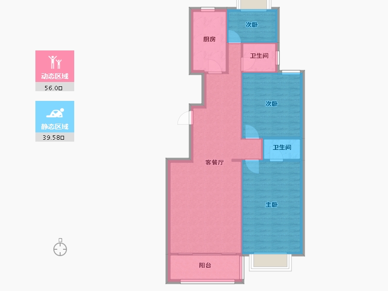 山东省-济南市-君帝园-120.00-户型库-动静分区