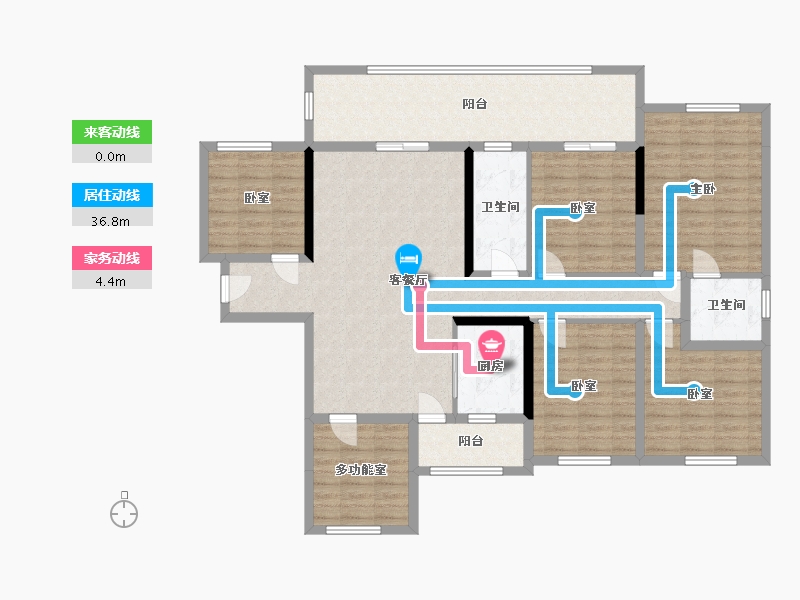 广西壮族自治区-河池市-悦恒天润府-151.00-户型库-动静线