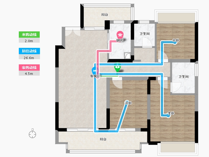 河南省-信阳市-东方府-99.00-户型库-动静线