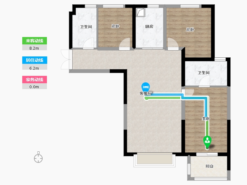 山东省-德州市-华中华园-94.40-户型库-动静线