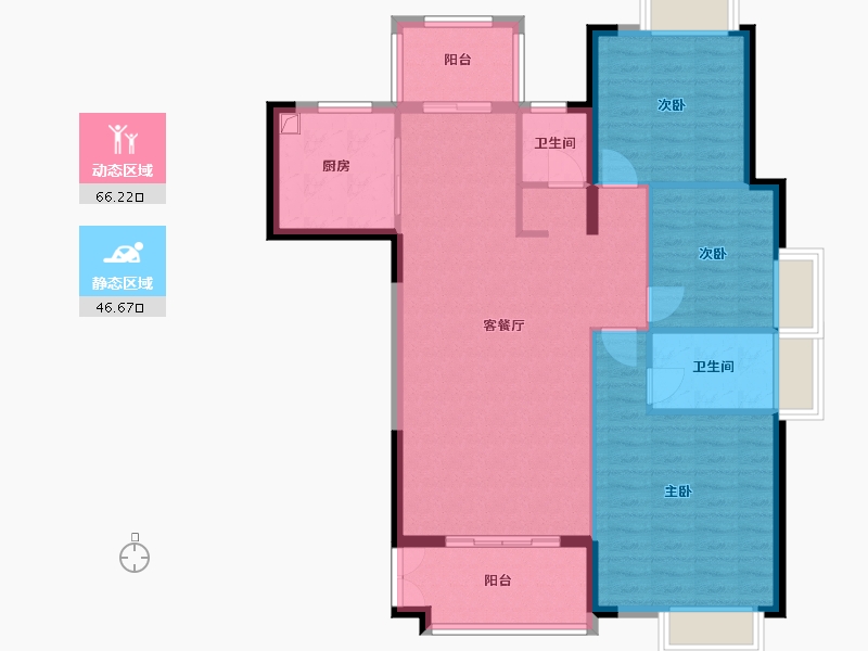 福建省-莆田市-武夷木兰都-103.04-户型库-动静分区