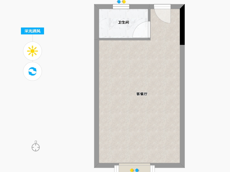 河南省-洛阳市-滨河山水-36.00-户型库-采光通风