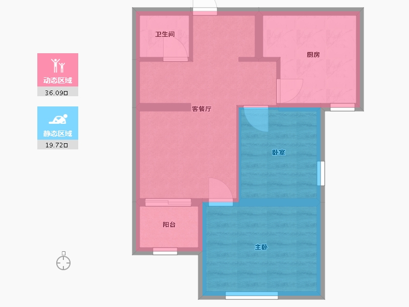 山东省-济南市-明湖之光-49.03-户型库-动静分区