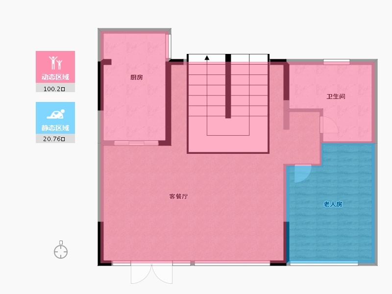 山东省-泰安市-光明智谷-112.20-户型库-动静分区