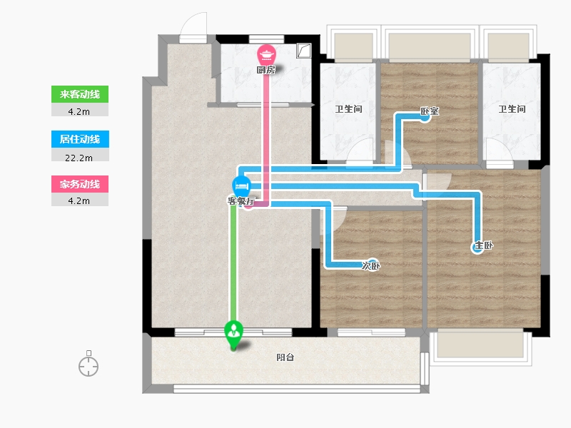 江苏省-南京市-武夷·七里湖山-94.41-户型库-动静线