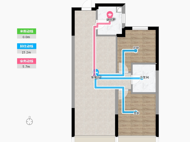 甘肃省-兰州市-中海铂悦府-60.35-户型库-动静线