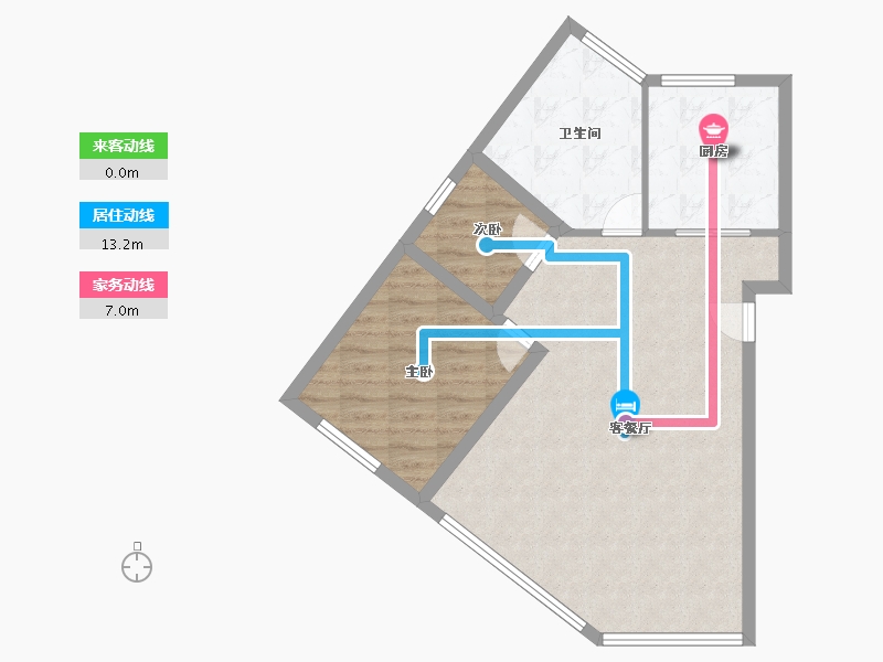 广东省-深圳市-东深小区-69.11-户型库-动静线