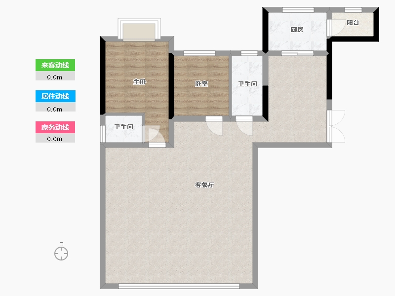 贵州省-黔东南苗族侗族自治州-中程·书香里-93.12-户型库-动静线