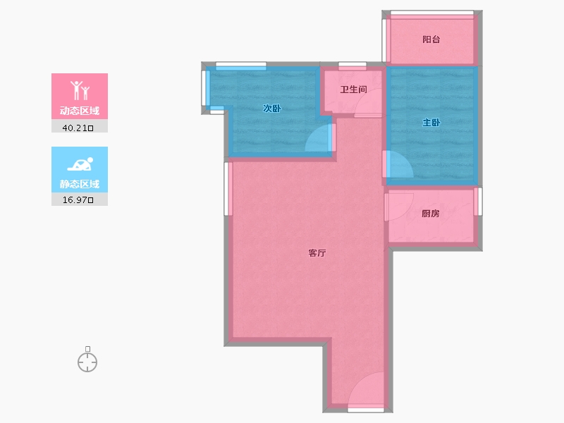 广东省-深圳市-碧桐湾-50.14-户型库-动静分区