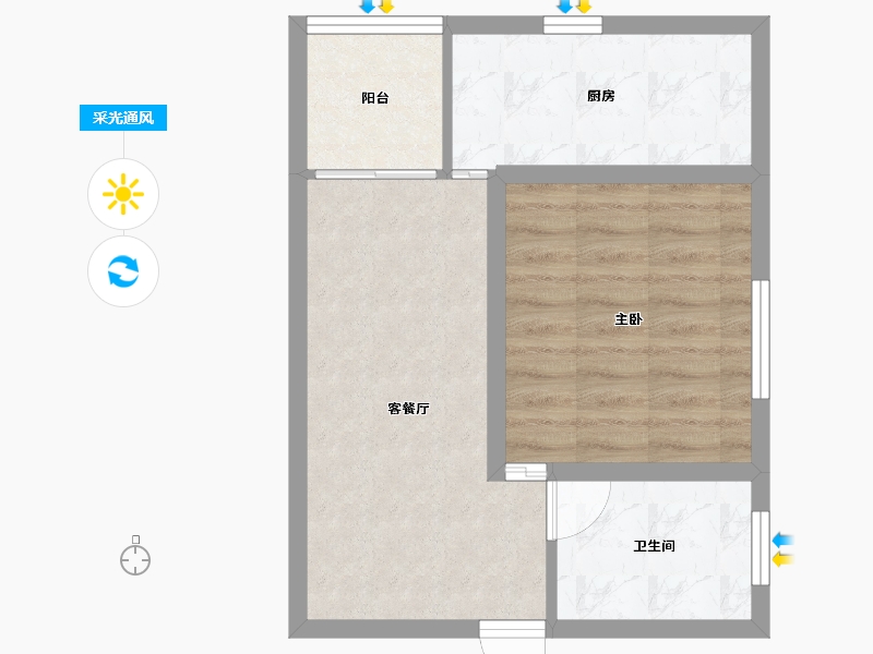 广东省-深圳市-海洋大厦-44.22-户型库-采光通风