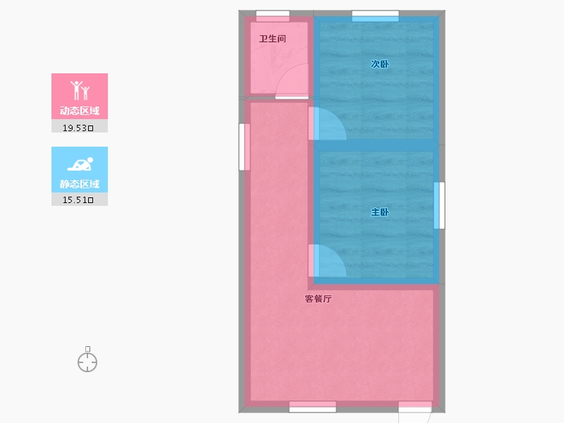 广东省-深圳市-深华花园-30.00-户型库-动静分区