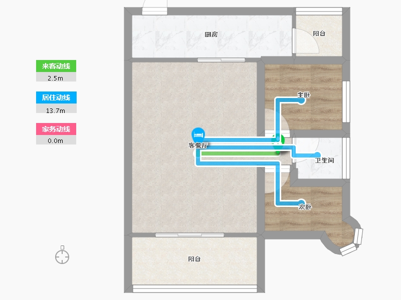 广东省-深圳市-海语东园-49.02-户型库-动静线