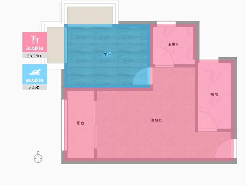 广东省-深圳市-海语东园-33.01-户型库-动静分区