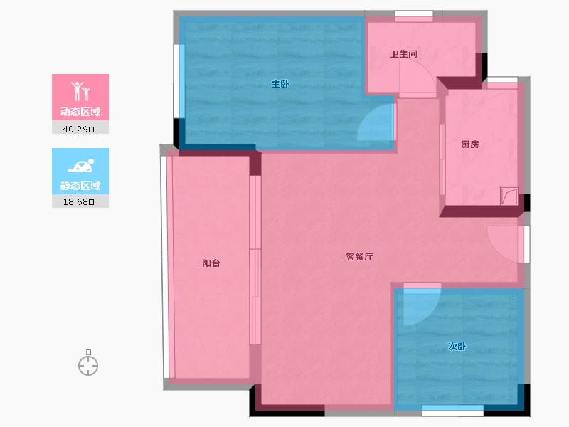 贵州省-毕节市-恒邦·百里春风-52.10-户型库-动静分区