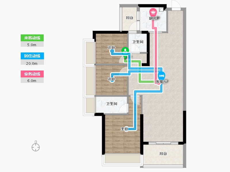 广东省-惠州市-隆生-90.31-户型库-动静线