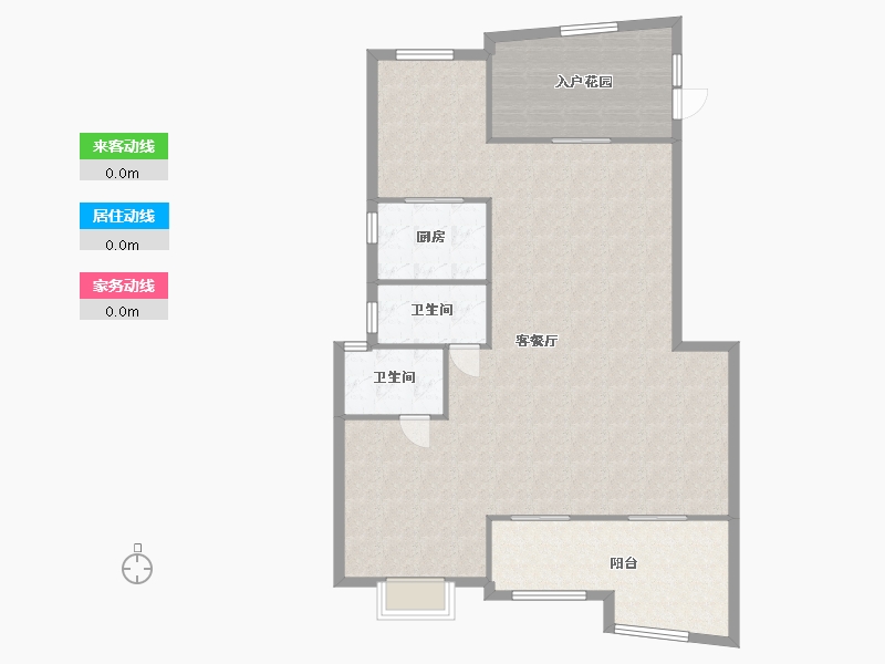 福建省-漳州市-云鼎民兴北郡-二期云鼎-113.60-户型库-动静线