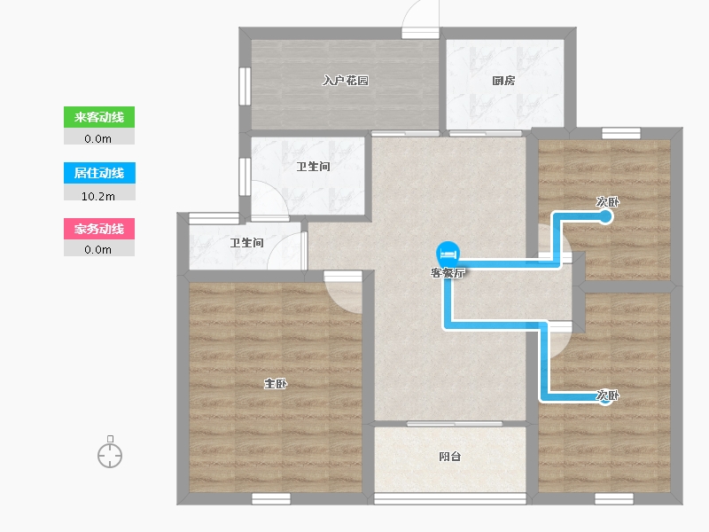 广东省-深圳市-幸福海-79.02-户型库-动静线