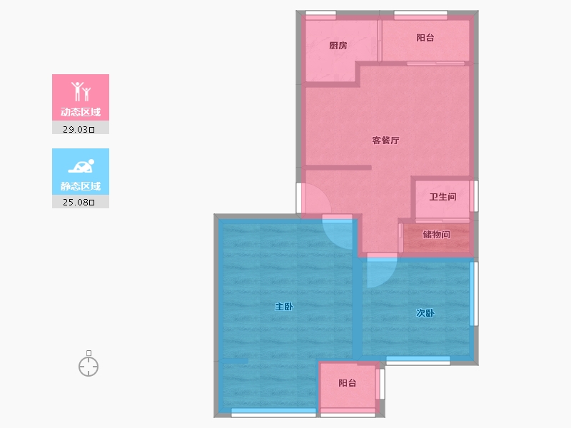 广东省-深圳市-东深小区-47.41-户型库-动静分区