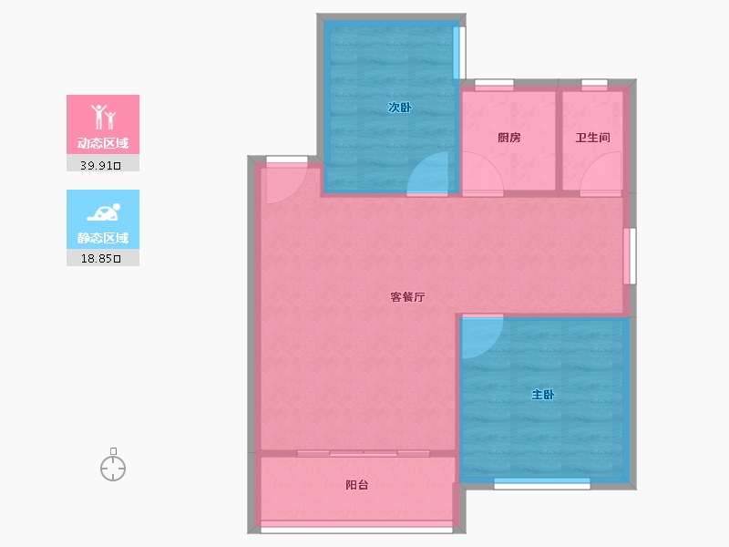 广东省-深圳市-乐华楼-53.31-户型库-动静分区