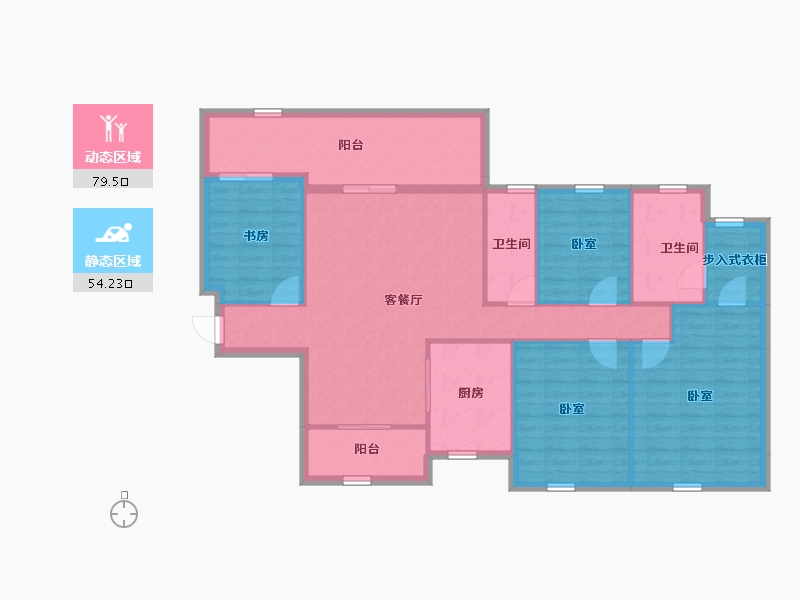 广西壮族自治区-南宁市-保利锦上-121.87-户型库-动静分区