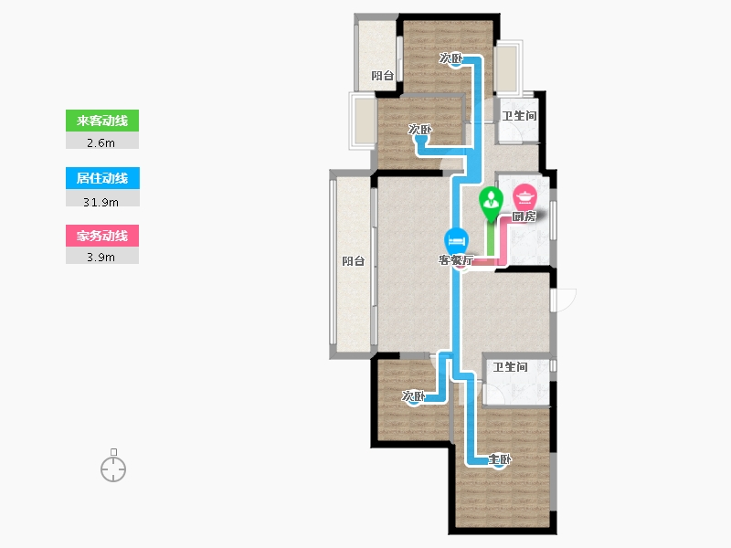 福建省-漳州市-建发西湖望月-114.00-户型库-动静线