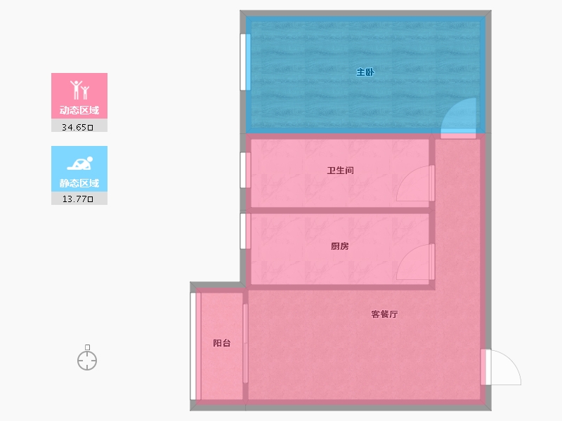 广东省-深圳市-东港印象-42.84-户型库-动静分区