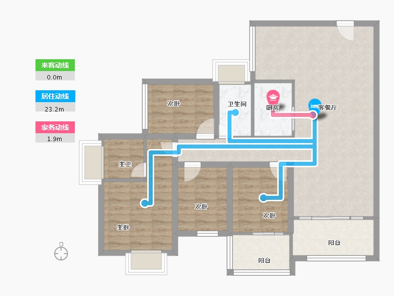 广东省-深圳市-东港印象-91.01-户型库-动静线