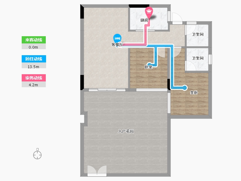 贵州省-毕节市-恒邦·百里春风-102.56-户型库-动静线