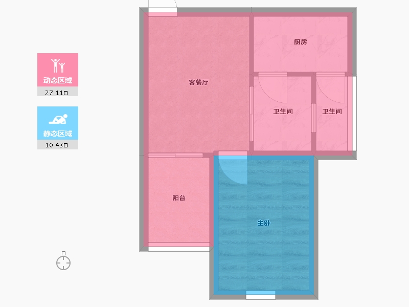 广东省-深圳市-桐林花园-32.93-户型库-动静分区