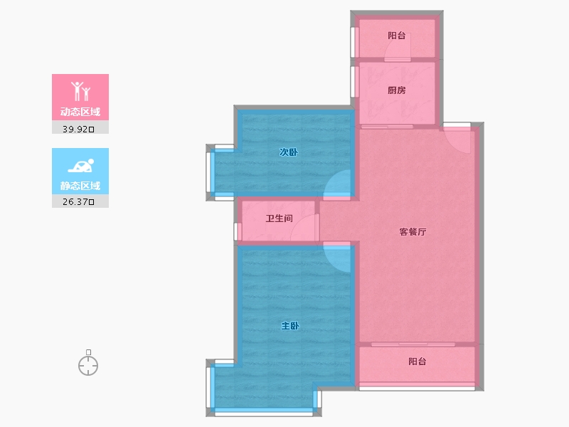 广东省-深圳市-理想家园-58.59-户型库-动静分区