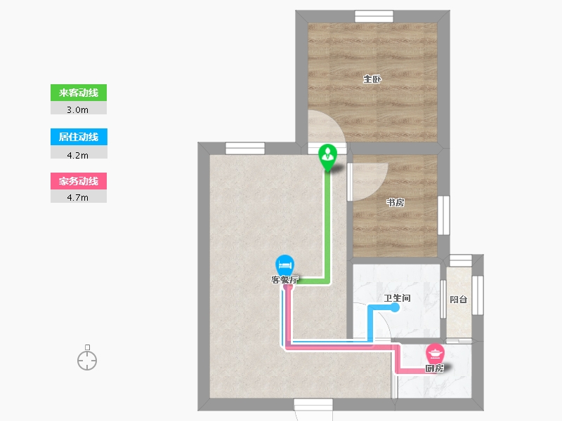 广东省-深圳市-金城华庭-31.29-户型库-动静线