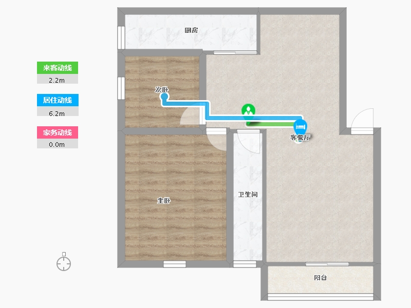 广东省-深圳市-宝龙苑-70.50-户型库-动静线