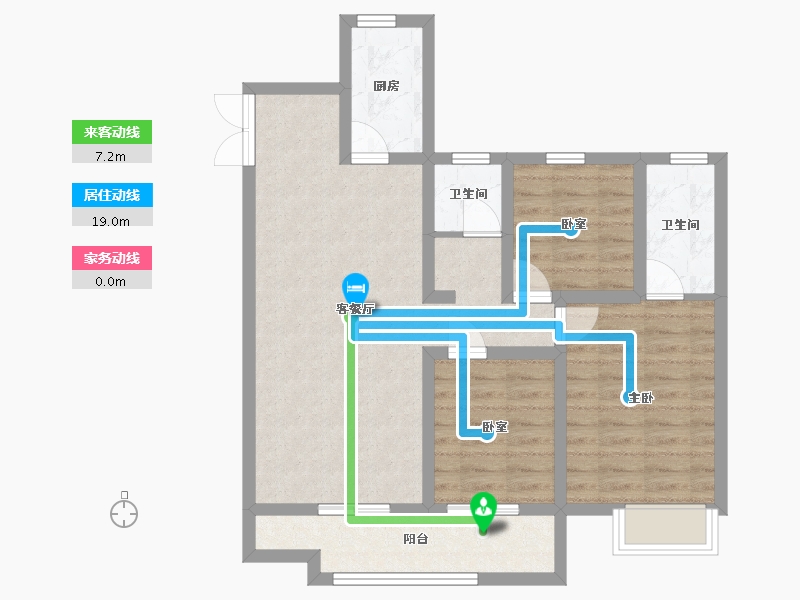 陕西省-宝鸡市-紫汀佳苑-78.03-户型库-动静线