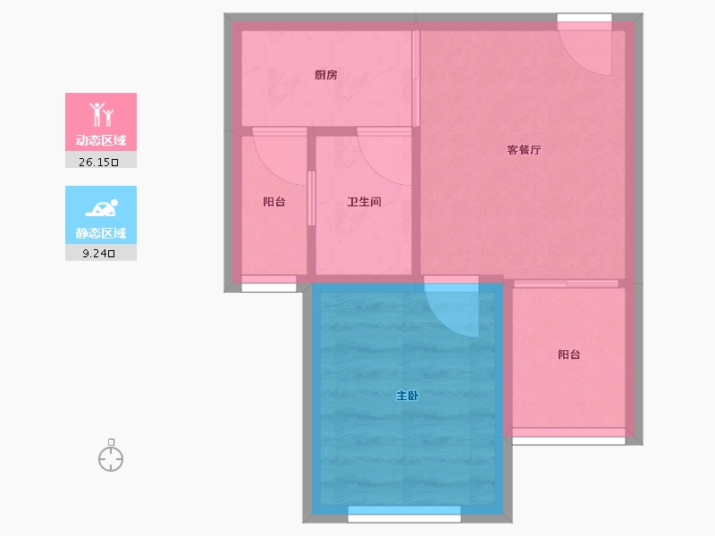 广东省-深圳市-桐林花园-30.98-户型库-动静分区