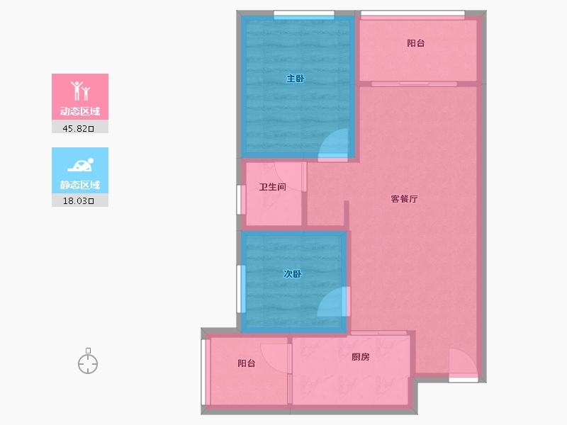 广东省-深圳市-海安居-56.37-户型库-动静分区