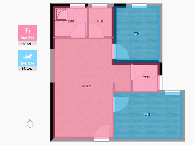 广西壮族自治区-防城港市-凤景湾-36.00-户型库-动静分区