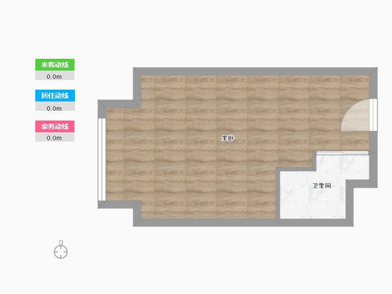 江苏省-无锡市-宝汇城潮寓V·HOUSE-35.00-户型库-动静线