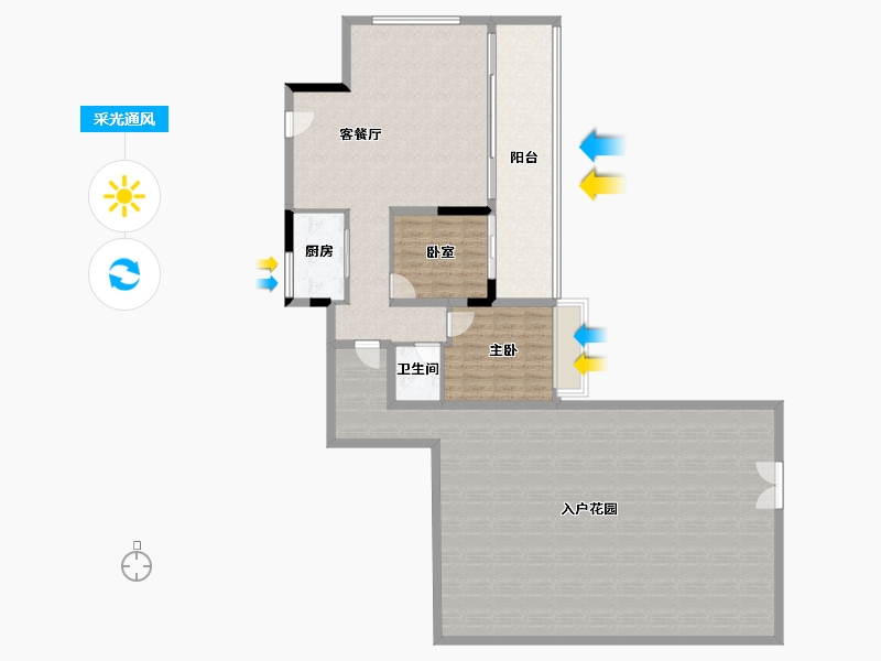 贵州省-毕节市-恒邦·百里春风-163.73-户型库-采光通风