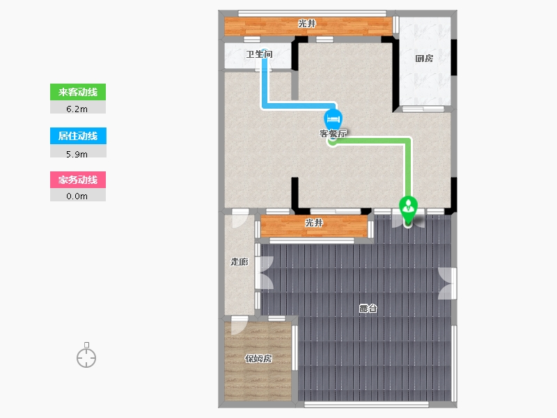 山东省-泰安市-光明智谷-129.59-户型库-动静线