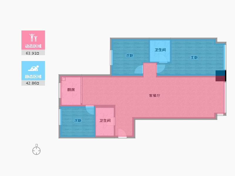 山西省-大同市-兴云国际揽御-120.00-户型库-动静分区